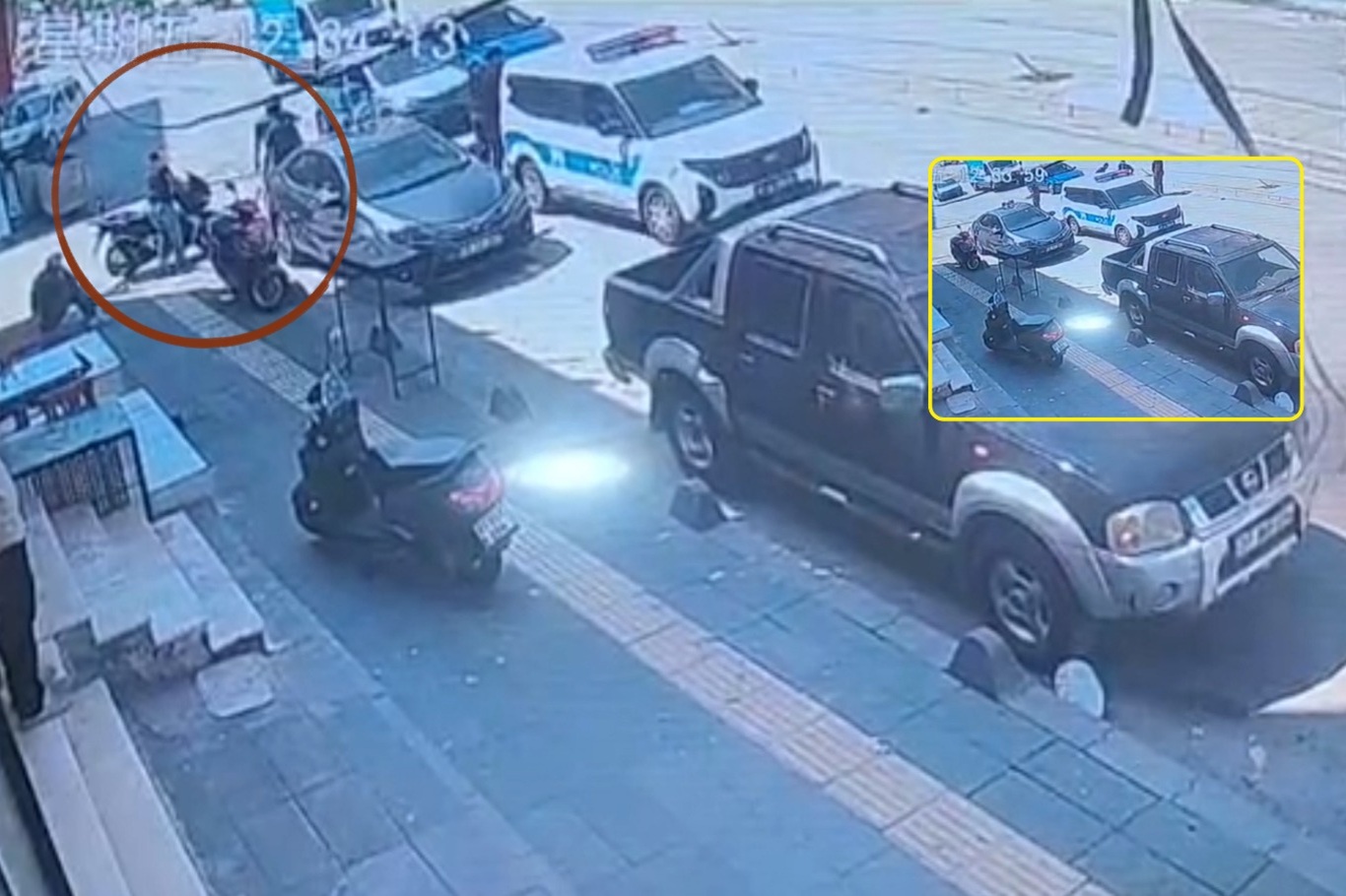 Gaziantep'te maddi hasarlı kaza 