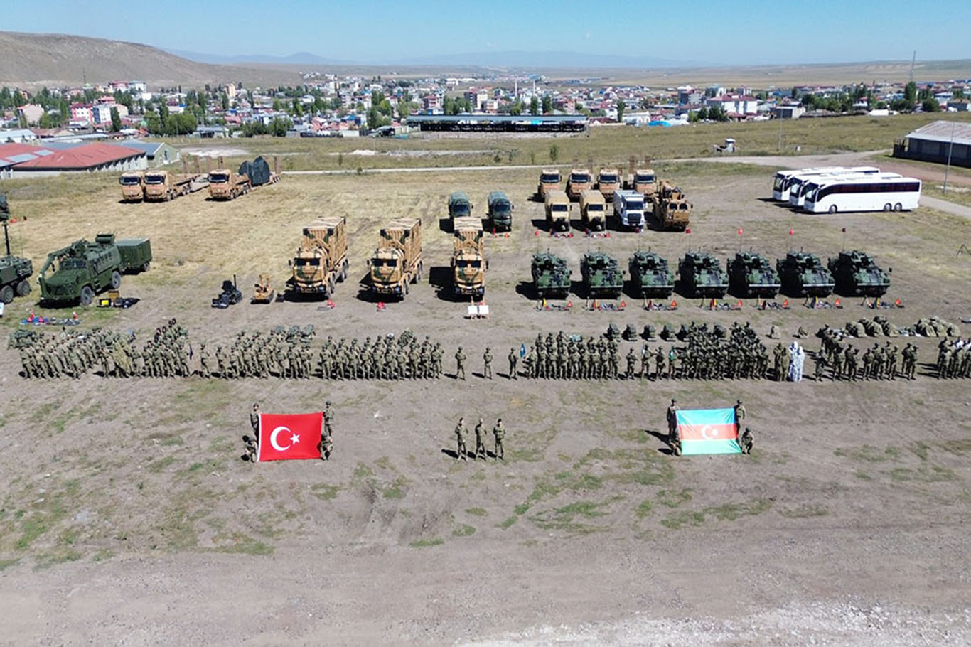 Türkiye, Azerbaycan ve Özbekistan'dan ortak askeri tatbikat