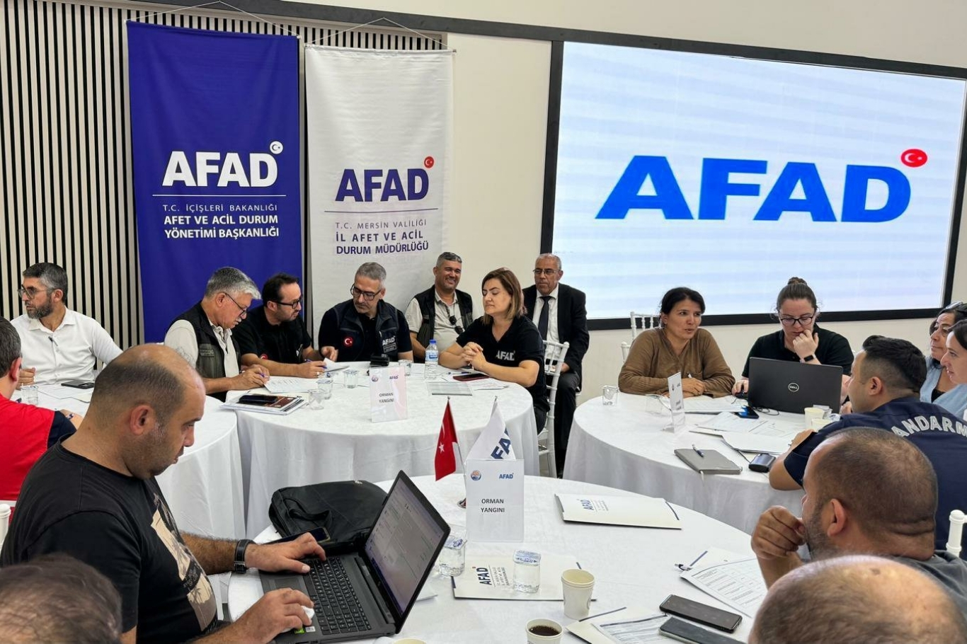 Mersin'de afet riskleri için çalıştay düzenlendi