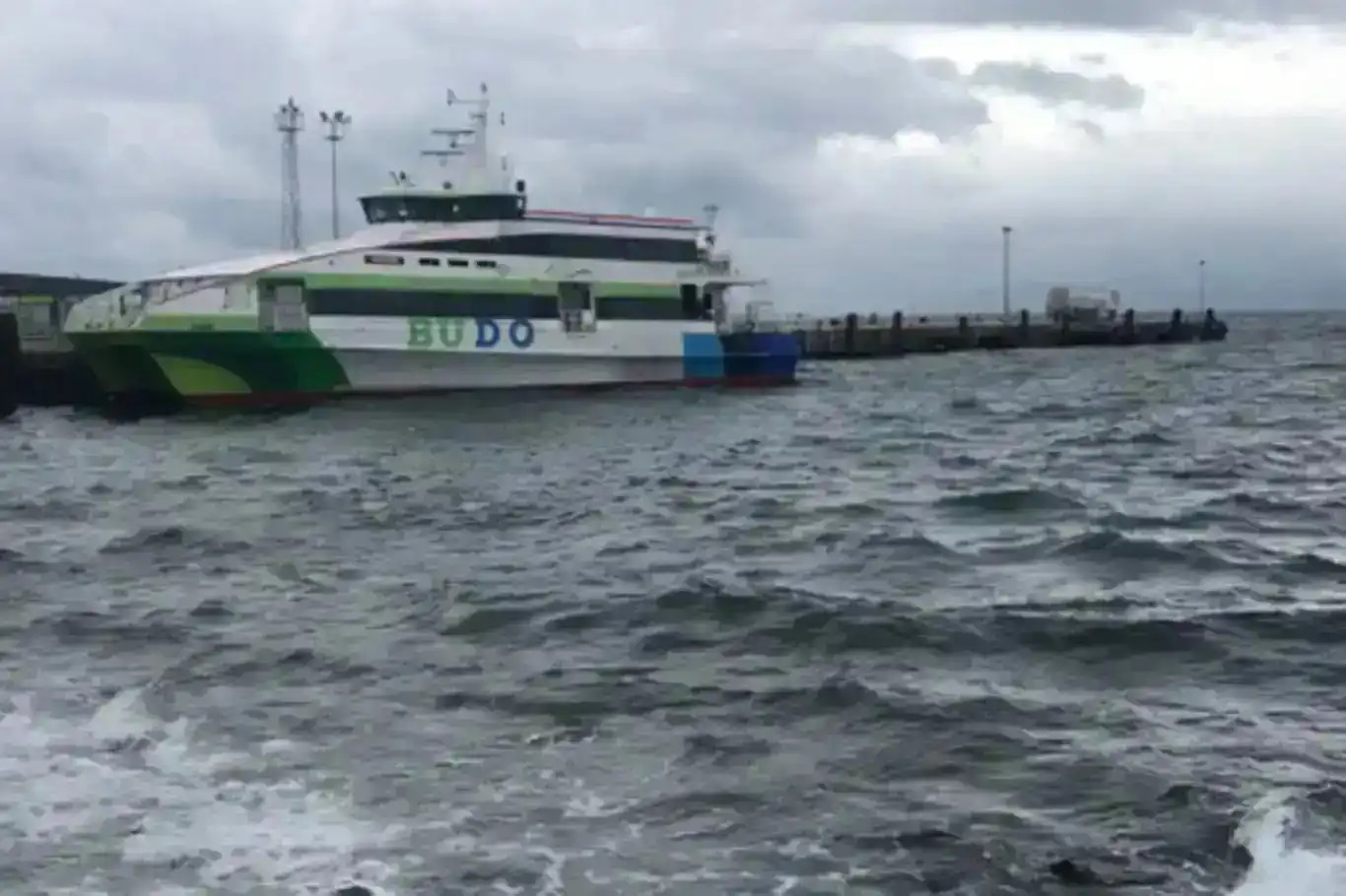 Marmara'da BUDO seferlerine fırtına engeli