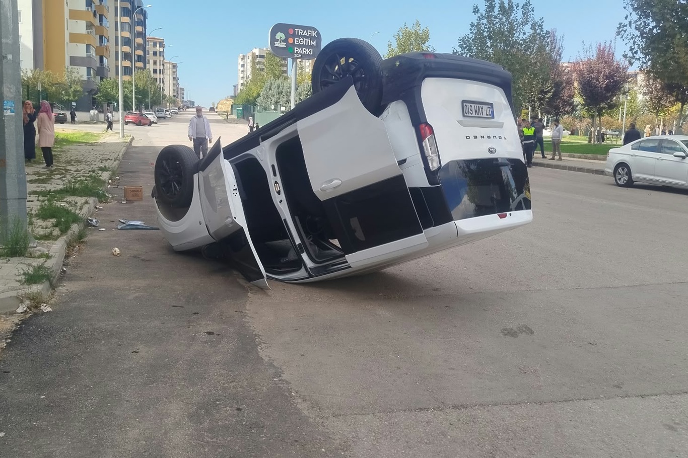 Gaziantep'te iki araç çarpıştı: Bir yaralı