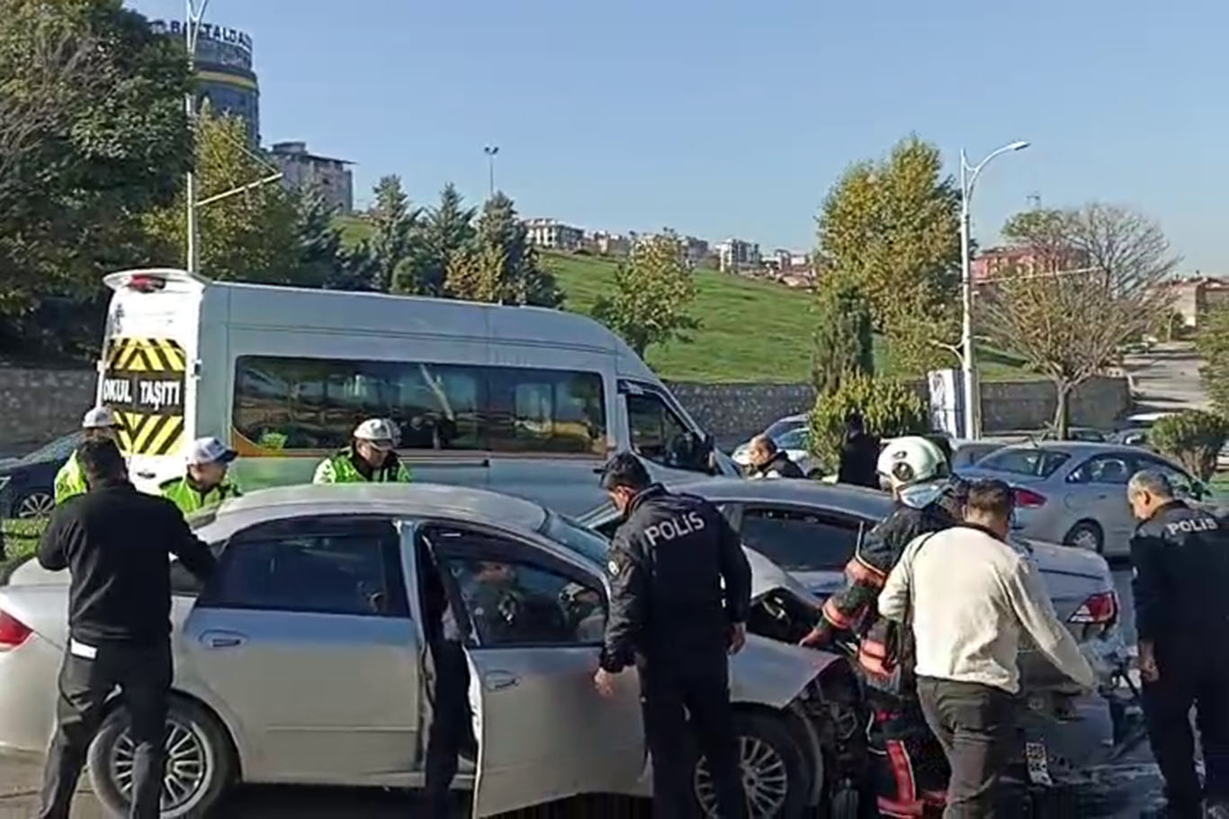 Malatya'da zincirleme kaza: 3 yaralı