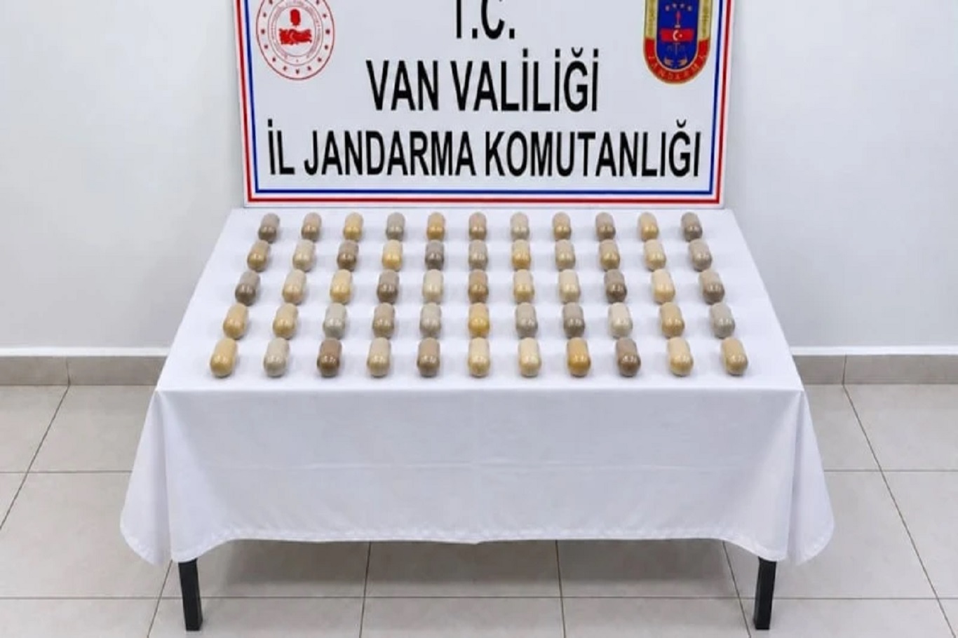 Van'da midesinde 502 gram metamfetamin taşıyan kişi tutuklandı