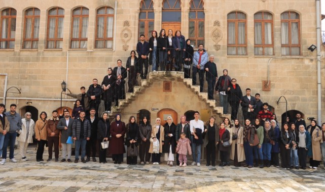 ŞANLIURFA’NIN MİMARİ MİRASI, ÖĞRENCİLERİN GÖZÜNDEN YENİDEN DEĞERLENDİRİLİYOR
