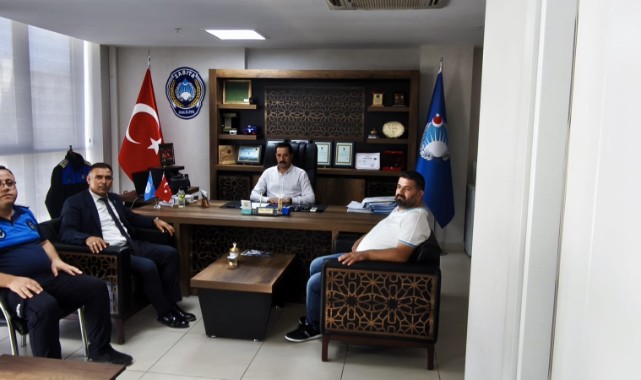 BAŞKAN KINA ZABITALARLA GÖRÜŞTÜ