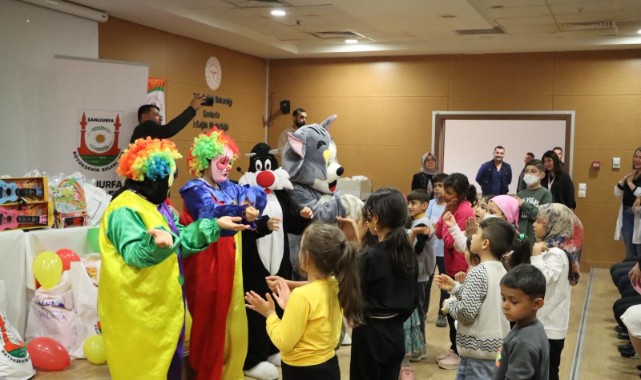 ÜYÜKŞEHİR BELEDİYESİ, LÖSEMİLİ MİNİK HASTALARI SEVİNDİRDİ