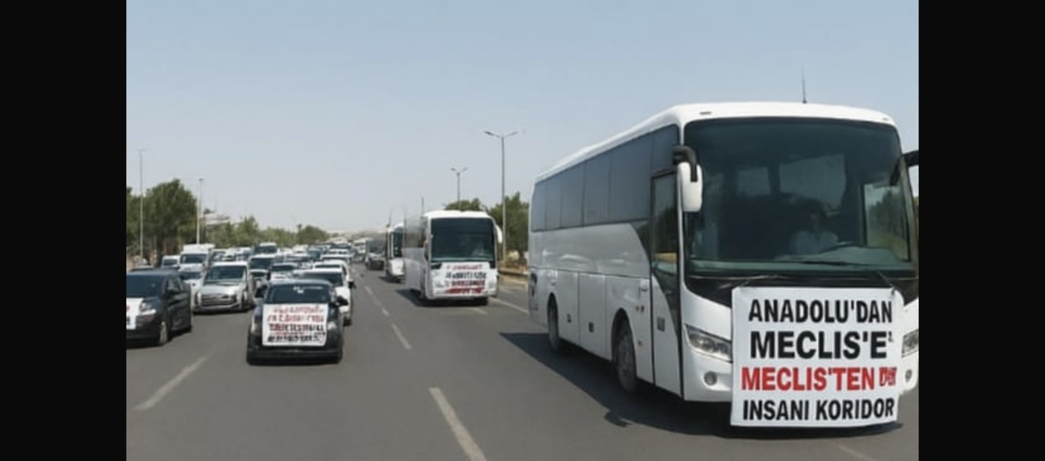 Konvoy yola çıktı