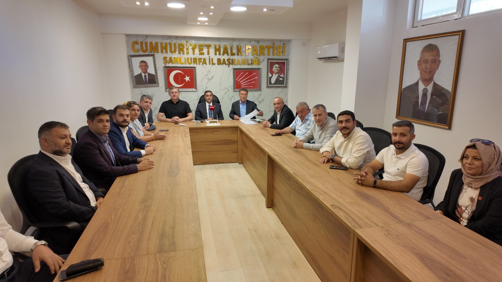 Chp den Urfada saha çalışması;