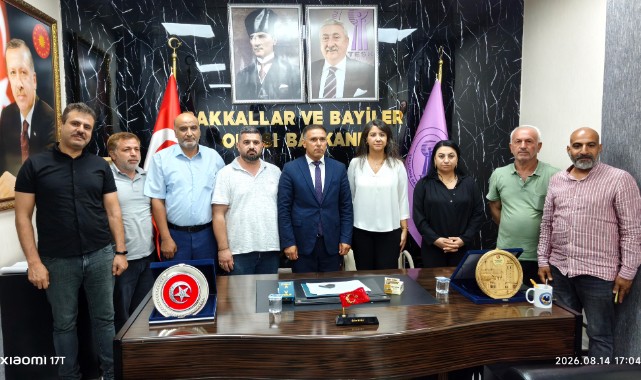 Bakkallar ve Bayiler Odası Başkanlığına Ayan’dan ziyaret