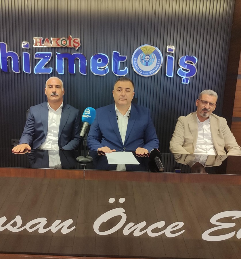 HİZMET-İŞ GENEL BAŞKAN YARDIMCISI ERSOY'DAN AÇIKLAMA: "ŞANLIURFA EMEKÇİSİNİN EMEĞİNİ YETKİSİZ SENDİKALARA YEDİRMEYECEĞİZ!";