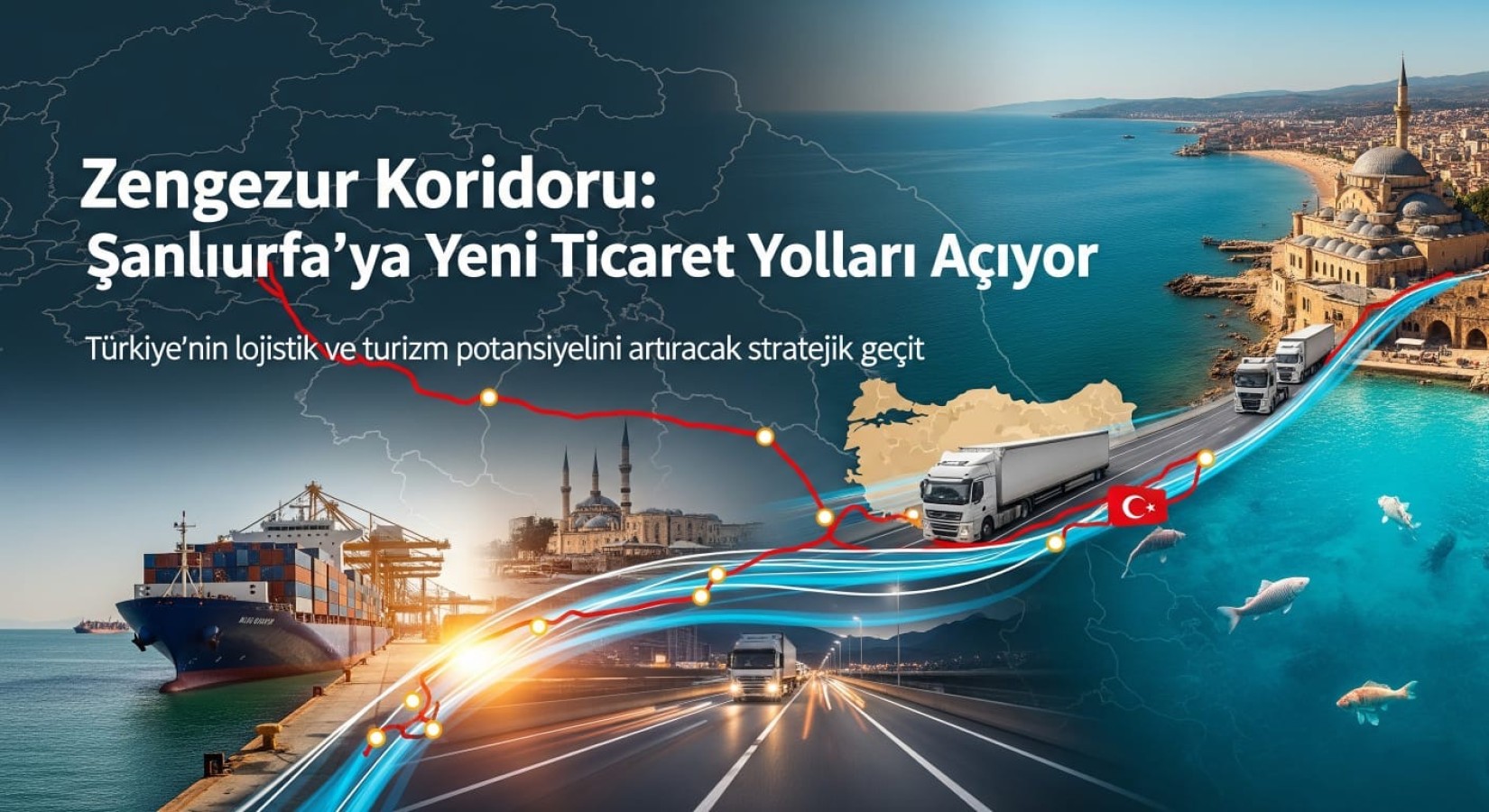 Zengezur Koridoru Şanlıurfa’ya Yeni Ticaret Yolları Açıyor;