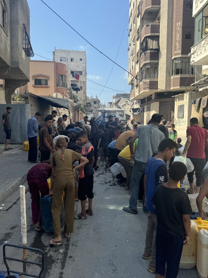 Urfa’dan Gazze’ye İçme Suyu Yardımı;