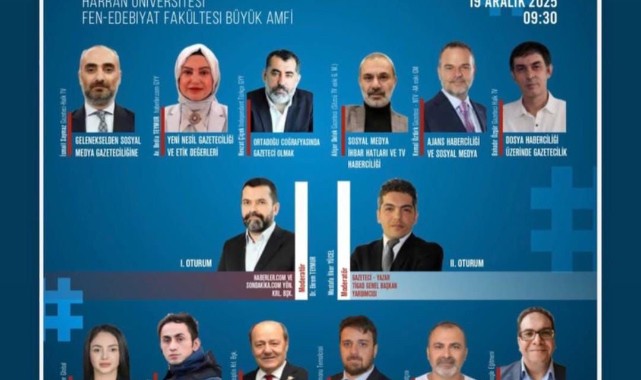Harran Üniversitesi, Dijital Habercilik ve Medya Çalıştayına ev Sahipliği Yaptı