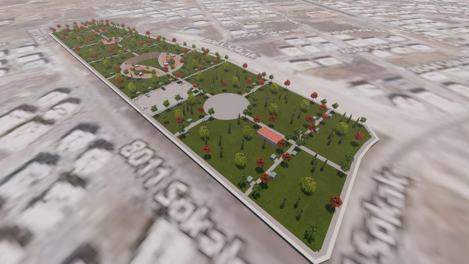ŞANLIURFA BÜYÜKŞEHİR BELEDİYESİ’NDEN DEV PARK MÜJDESİ;