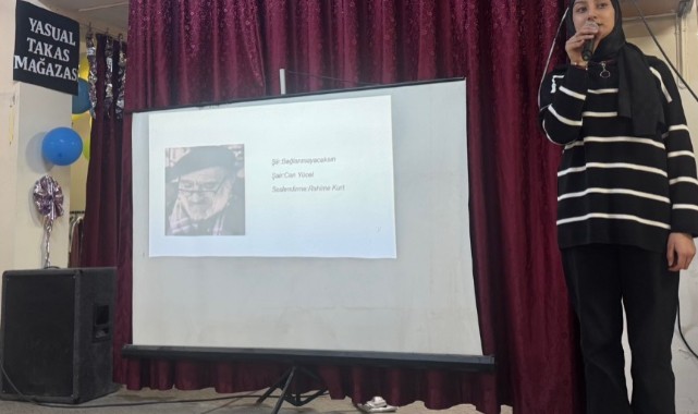 YÜZBAŞI ALİ SAİP URSAVAŞ ANADOLU LİSESİ ÖĞRENCİLERİNDEN ŞİİR DİNLETİSİ