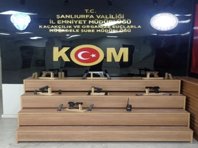 Şanlıurfa Emniyetinden Silah operasyonu