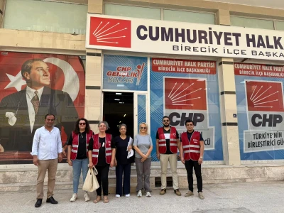 CHP Birecik İlçe Teşkilatından sosyal destek