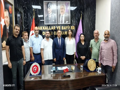 Bakkallar ve Bayiler Odası Başkanlığına Ayan’dan ziyaret
