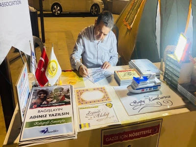 Şanlıurfa STK'larından Gazze İçin Anlamlı Nöbet: "Gazze Ümmetin Onurudur
