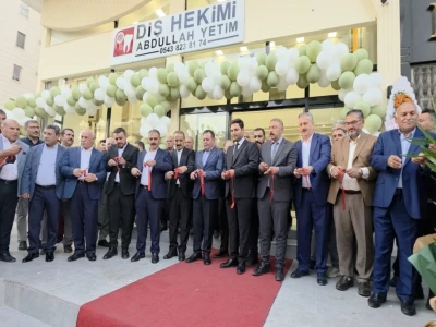 ABDULLAH YETİM DİŞ KLİNİĞİ BÜYÜK BİR KATILIMLA  AÇILDI