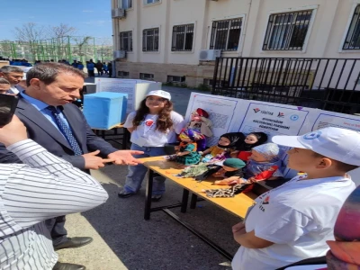 TÜRK TELEKOM ORTAOKULUNDA BİLİM FUARI